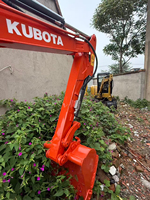 Cabine d'excavatrice Kubota pour U15 U35 U45 U50 U55 U60 KX135 KX155 KX161 KX163 KX165 KX185 Cabine de machines de construction 3 tonnes Mini