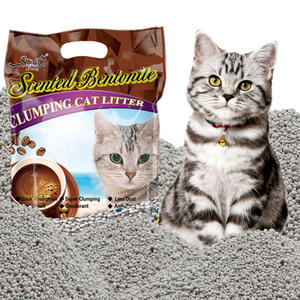 Sinofiz Een Leverancier Te Koop Beste Premium Merk Kattenbakvulling Stofvrij Klonteren 100% Natuurlijke Bentoniet Kattenbakvulling - Product Image 1