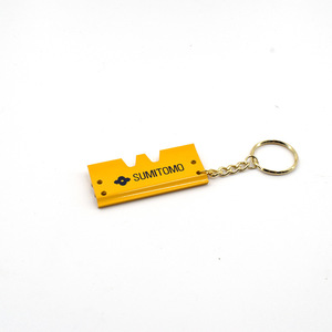 Llavero de excavadora 3D - Metal con impresión UV, color personalizado, ligero, moderno, de dibujos animados, regalo promocional - Product Image 4