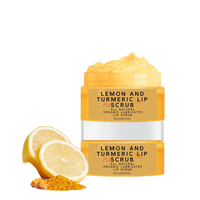 Gel exfoliant pour les lèvres éclaircissant et blanchissant au curcuma biologique, hydratant et nourrissant, marque privée, vente en gros