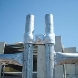 Abrazadera de clip de acoplador de alambre de acero fácil de montar para valla temporal y agrícola Marco de acero galvanizado Bajo mantenimiento - Product Image 5