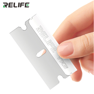 RELIFE <span class=keywords><strong>TK3</strong></span> 100 piezas/caja Cuchillas para Reparación de Teléfonos Móviles, Eliminación de Pegamento OCA, Cuchillas de Limpieza de LCD, Separación/Eliminación de Pegamento/Herramienta de Corte - Product Image 6