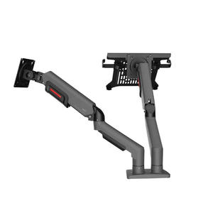Soporte de Escritorio CN Original HKC KR51 de Doble Brazo para Monitor y Laptop, Capacidad de Carga 2×2-9KG, VESA 75/100mm, Elevación de 265mm, para Monitores de 17-32 Pulgadas - Product Image 3