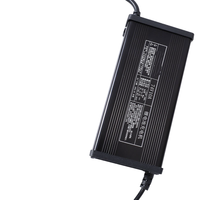 Chargeur au lithium en aluminium avec protection contre la surchauffe 72V-88.2V 10A 84V 87.6V pour deux-roues électriques