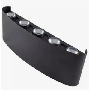 Applique LED Moderna di Lusso 20W Luce Bianca e Nera IP65 per Esterni Soggiorno Camera da Letto Hotel 220V Potenza 4W - Product Image 2