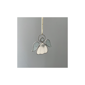 Crafts Hanging Ornaments Wholesale Painted Art Deco Glass Hangings Creative Holiday Gifts Suncatcher