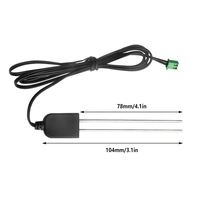 Sonde de haute précision pour la mesure de l'humidité du sol, module de détection de la température et de l'humidité pour la surveillance de l'environnement de croissance des plantes