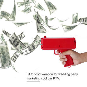 Pistola de dinero que dispara dinero, haz que llueva, pistola lanzadora de dinero, pistola de mano, suministros para fiestas de juguete - Product Image 5