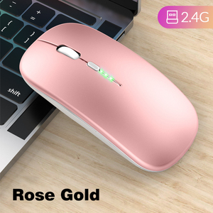 Nuovo <span class=keywords><strong>Mouse</strong></span> <span class=keywords><strong>Wireless</strong></span> <span class=keywords><strong>Bluetooth</strong></span> con Ricarica, Illuminazione e Modalità Duale Silenziosa, Vendita all'Ingrosso dalla Fabbrica - Product Image 3