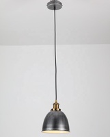 Petit métal rouillé Suspension lampe interrupteur contrôle suspendu couloir vêtements boutique Super centre commercial café bar à vin restaurant