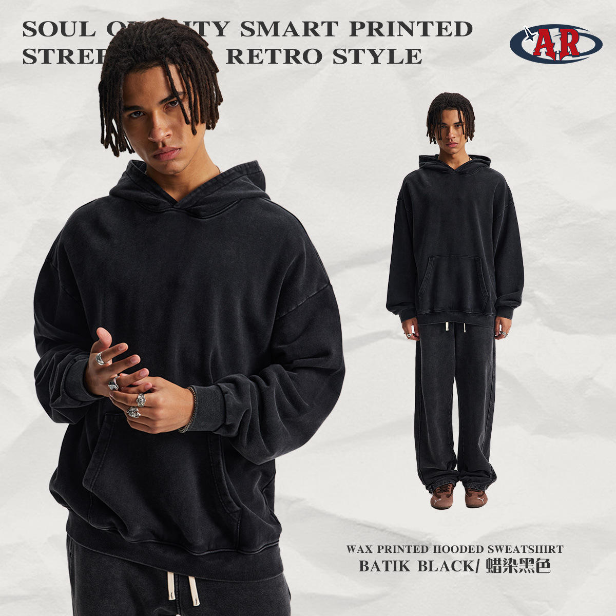 เสื้อสเวตเตอร์ F05-ผ้าบาติกดำ