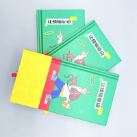 Cahier d'école A4 professionnel avec 140 pages cahier d'exercices à couverture rigide de règle de ligne unique en papier carton