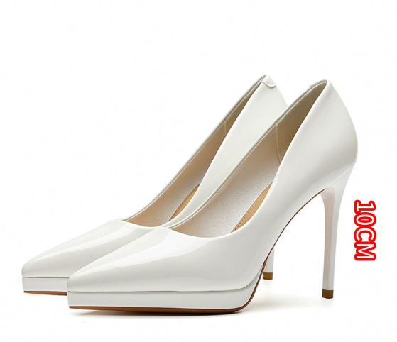 Pure white
