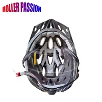 Casque de vélo portable pour enfants (filles et garçons) avec lumière LED, visière détachable, multi-sports, pour vélo, patinage, cyclisme, trottinette