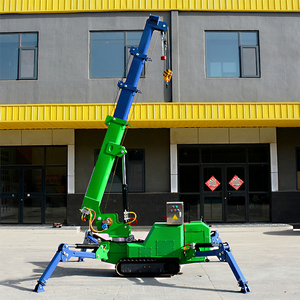 ליפה 2026 דגם חדש רב תכליתי 2 טון דיזל/חשמלי מנוע הונדה יעילות גבוהה מיני עגורן זחלילי שלט רחוק 6.0 מטר 1 - Product Image 1