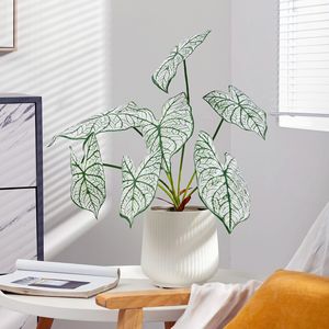 Plantes vertes artificielles Meng Jie, feuilles de calabash, 30cm-100cm, base florale, décoration intérieure - Product Image 2