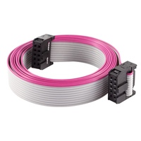 Cable plano IDC de paso flexible de 2,54mm AWM 2651 con conductor de cobre