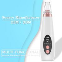 Extracteur de points noirs électrique, aspirateur nettoyant les pores et extracteur d'acné, appareil de beauté adapté aux peaux sèches, grasses et neutres