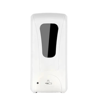 Distributeur automatique de savon liquide sans contact HLK, mural, 1000 ml, à capteur inductif moderne, pour salle de bain d'hôtel, vente en gros