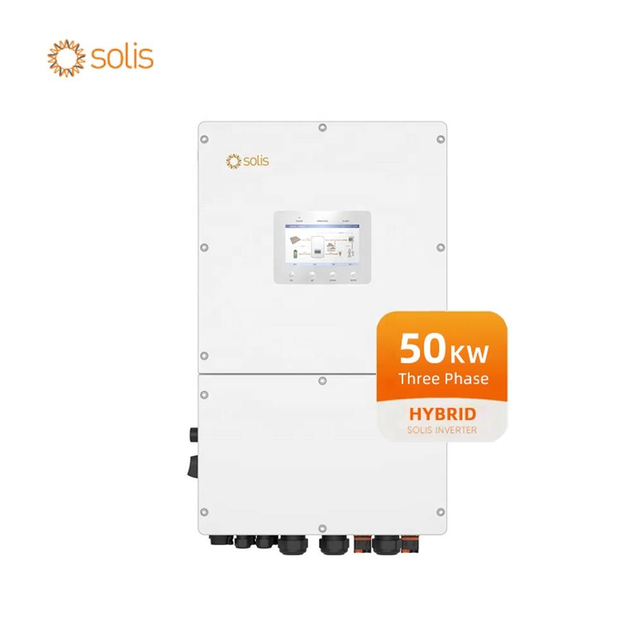 Solis Hybrid Inverter 30Kw 40Kw 50Kw IP66 5 Years Warranty Triple Output Three Phase High Voltage