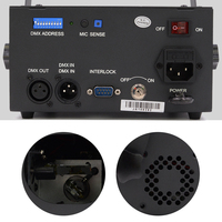 Big Dipper KM002RGB 180mW RGB DMX512 Schallaktivierter Motorisierter Bühnen-Laser-Lichtprojektor für KTV Bar Club DJ Disco