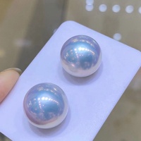 Perle blanche australienne Edison 4A perle blanche 10-14mm ronde brillante impeccable australienne