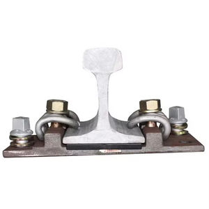 Sistema de sujeción de riel de acero tipo E Vossloh, 50kg, 60Si2MnA, sujetador de Clip elástico, nuevas piezas de resorte de sujeción, accesorios de ferrocarril - Product Image 3