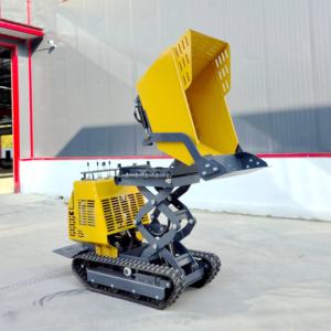 2026 ओम 1000 किलोग्राम क्षमता मिनी लोडर पेट्रोल इंजन छोटे ट्रैक-प्रकार डंप ट्रक कॉम्पैक्ट आकार - Product Image 2