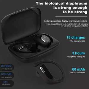 T17 TWS エアバッド イヤーフック スポーツイヤホン 耳掛け式イヤホン Tranya Auriculares 落下防止 耐汗 ワイヤレス <span class=keywords><strong>Bluetooth</strong></span> イヤホン - Product Image 3