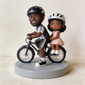 Figurine Bobblehead en résine personnalisée pour couple, thème Aventure en <span class=keywords><strong>montagne</strong></span>, pour les amateurs de voyage – Fabrication artisanale - Product Image 5