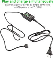 Cargador de Pared con Adaptador de CA de 5 V y 1,5 A Compatible con Sony PlayStation Vita 1000, Cargador para PS Vita