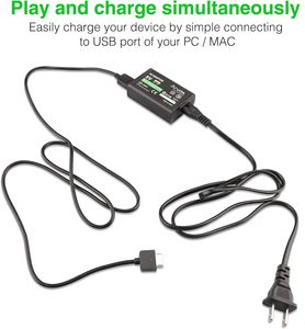 Cargador de Pared con Adaptador de CA de 5 V y 1,5 A Compatible con Sony PlayStation Vita 1000, Cargador para PS Vita - Product Image 5