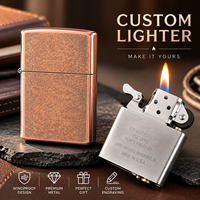 Briquet à corps métallique en acier inoxydable, mouvement vintage, artisanat de collection, finition bronze antique, coupe-vent