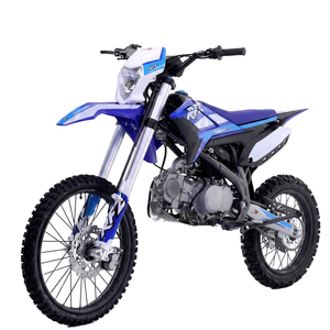 Motocicleta todoterreno Apolo Thunder 150 DLX tamaño completo, 4 velocidades manuales, arranque a patada, altura del asiento de 34.5 pulgadas, llanta delantera de 19 pulgadas, CARB - Product Image 1