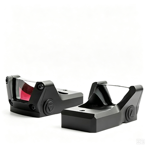 Support optique de précision en aluminium avec interface Weaver, double verrouillage à vis, noir, accessoire d'observation extérieur durable, installation facile - Product Image 2
