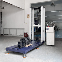 Machine d'essai d'impact de chute pour fourche de vélo, équipement d'essai d'impact de chute pour cadre et fourche de véhicule électrique