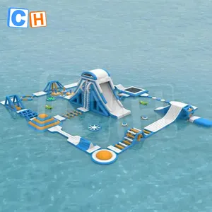 Commercial Big Inflatable Floating Water Park Adventures Inflatable Water Park Adult Inflatable Water Park