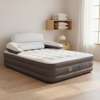 Canapé gonflable durable et grand format, économique, pour couples, lit de repos gonflable, chaise longue de camping et de plage pour l'extérieur