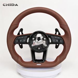 Volant en cuir de qualité supérieure, personnalisé en usine, <span class=keywords><strong>prix</strong></span> de gros, performance améliorée, adapté aux <span class=keywords><strong>Audi</strong></span> <span class=keywords><strong>A1</strong></span> A3 A4 A5 A6 A7 - Product Image 1