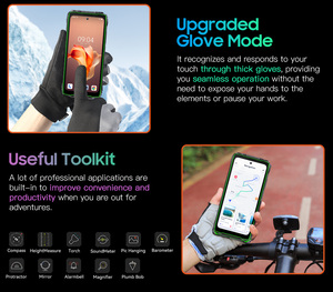 4G Blackivew Robuuste Smartphone 2.4K 120Hz Display 8800Mah Nfc Android 14 Zaklamp 50mp Hoofdcamera 8 + 256Gb Telefoon Oscale Piloot 2 - Product Image 5