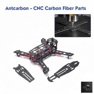 Plaques en fibre de carbone haute résistance 3K de 2 mm et 3 mm, épaisseur personnalisée, pour pièces de châssis de drone - Product Image 5