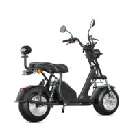 Scooter électrique SHANSU M5 Citycoco, pneus larges, moteur 2000W, batterie 60V 20AH, suspension hydraulique, véhicule de transport pour adultes