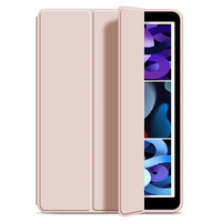 Étui pour tablette Apple iPad, étui intelligent en PU+TPU, étui souple en cuir PC, coque rabattable pour iPad Mini 6/7, étui de protection
