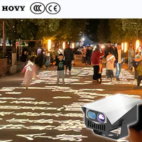 Perangkat Lunak/Sistem Lampu Proyektor Interaktif Atraksi Malam Hari Permainan Proyeksi Lantai/Tanah Interaktif Full HD 1080p Fokus Otomatis