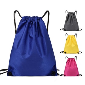Factory Design Wholesale Custom <b>Waterproof</b> 600D Polyester Sports Hiking Storage <b>Bag</b> <b>Drawstring</b> Backpack Rope Handle Personalized - Product Image 1