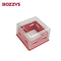 Verrouillage de l'interrupteur de sécurité de la prise verrouillable en matériau PC robuste et durable avec colle fixe pour l'utilisation de la porte