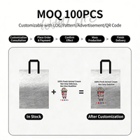 Sac isotherme personnalisé en non-tissé pour livraison de boissons chaudes et froides, café, et plats à emporter pour restaurants