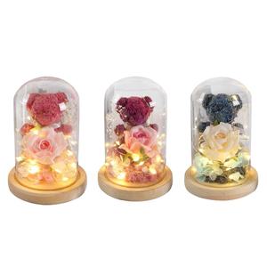 חמוד משמעותי לנצח ורדים איזוב לשאת מתנת נשים עבור סיום או ליל בלי שרשרת valentines תיבת מתנה יום - Product Image 1