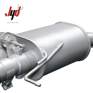 JYD pour Mercedes-Benz <span class=keywords><strong>E55</strong></span> <span class=keywords><strong>AMG</strong></span> <span class=keywords><strong>W211</strong></span> Silencieux à soupapes en acier inoxydable poli miroir, épaisseur 1,5 mm, commande à distance, catback - Product Image 3