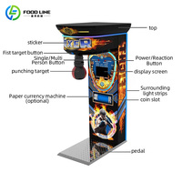 Panneau frontal en acrylique pour machine de jeu de boxe King Of Boxing, durable et longue durée de vie, équipement d'amusement fourni par le fabricant